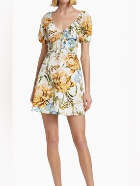 15. Euc. Favorite Daughter Beloved Floral Mini Dress Size 0 P2P 15”